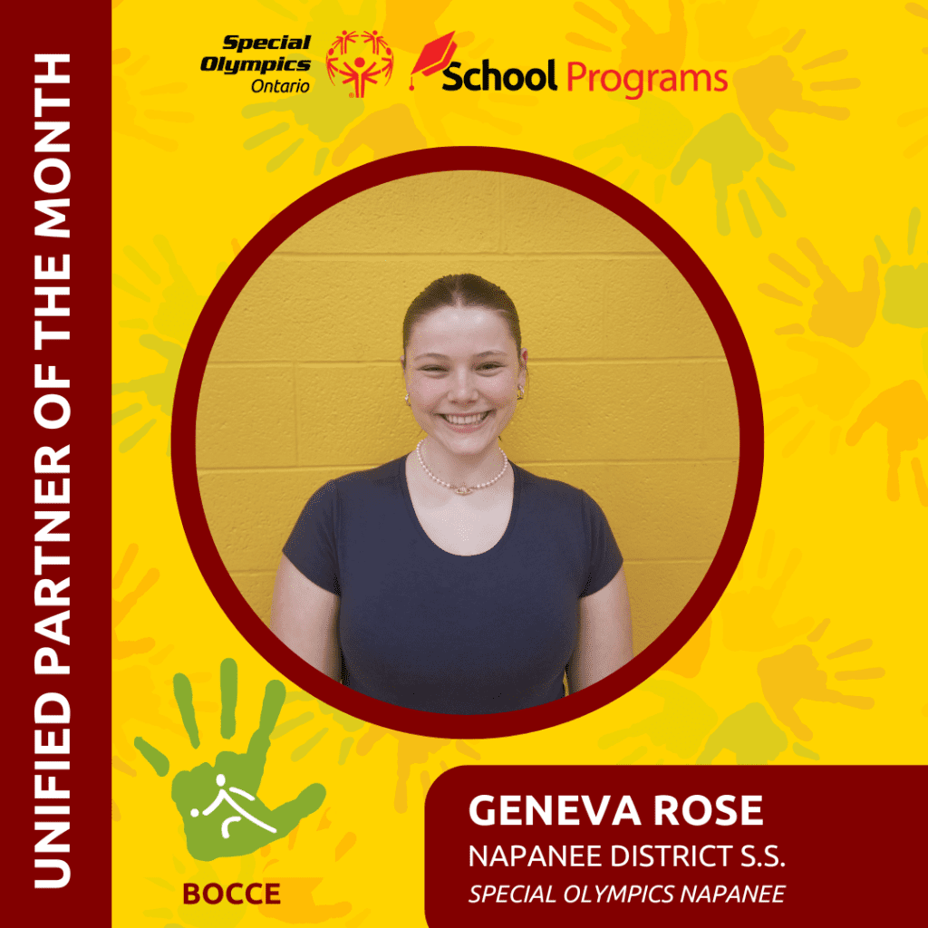 Geneva Rose: A Future Defined by Unified Sports | Special Olympics Ontario